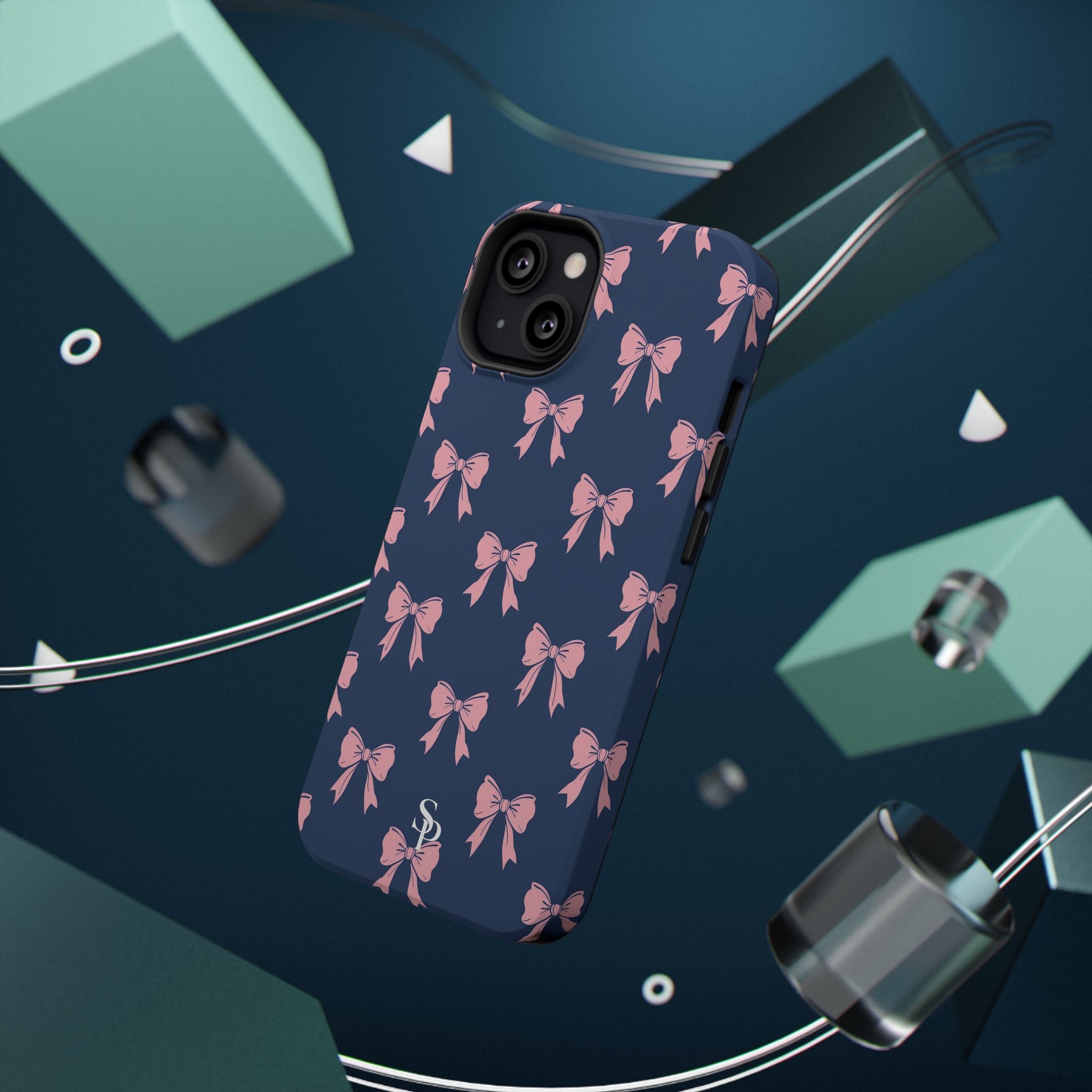 Chic Bow Impact-Resistant Phone Case