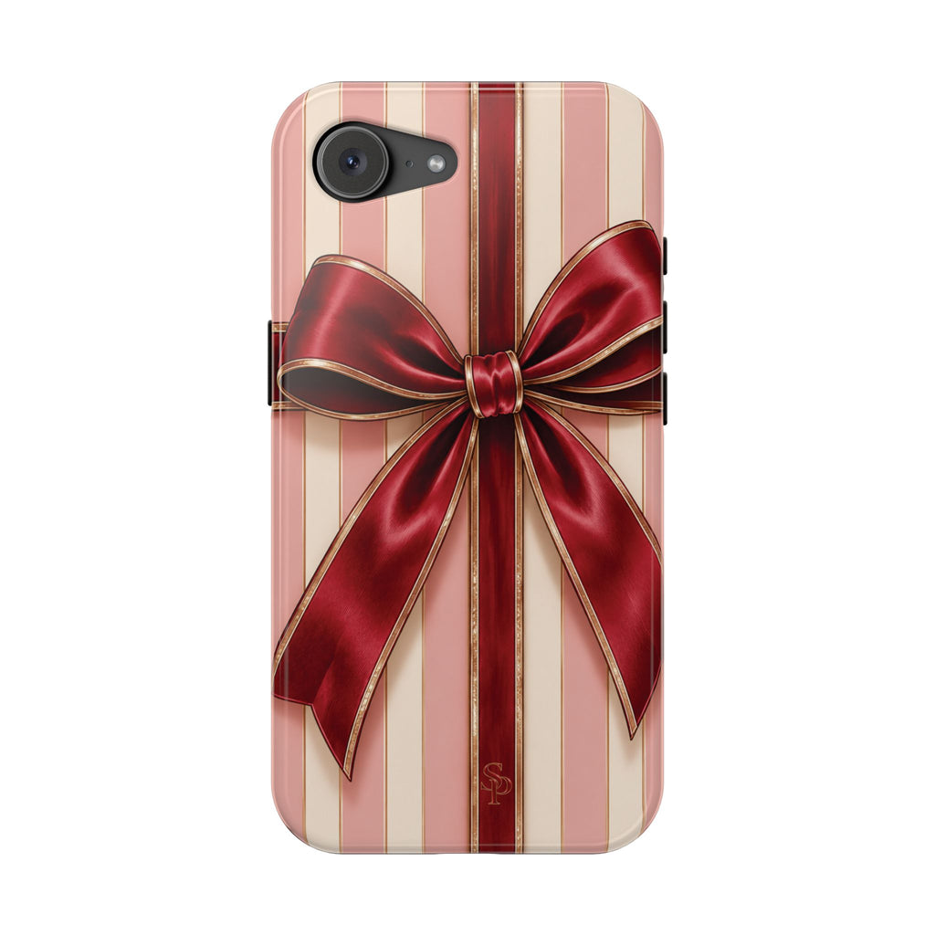 Red Bow Gift Wrap Magnetic Phone Case