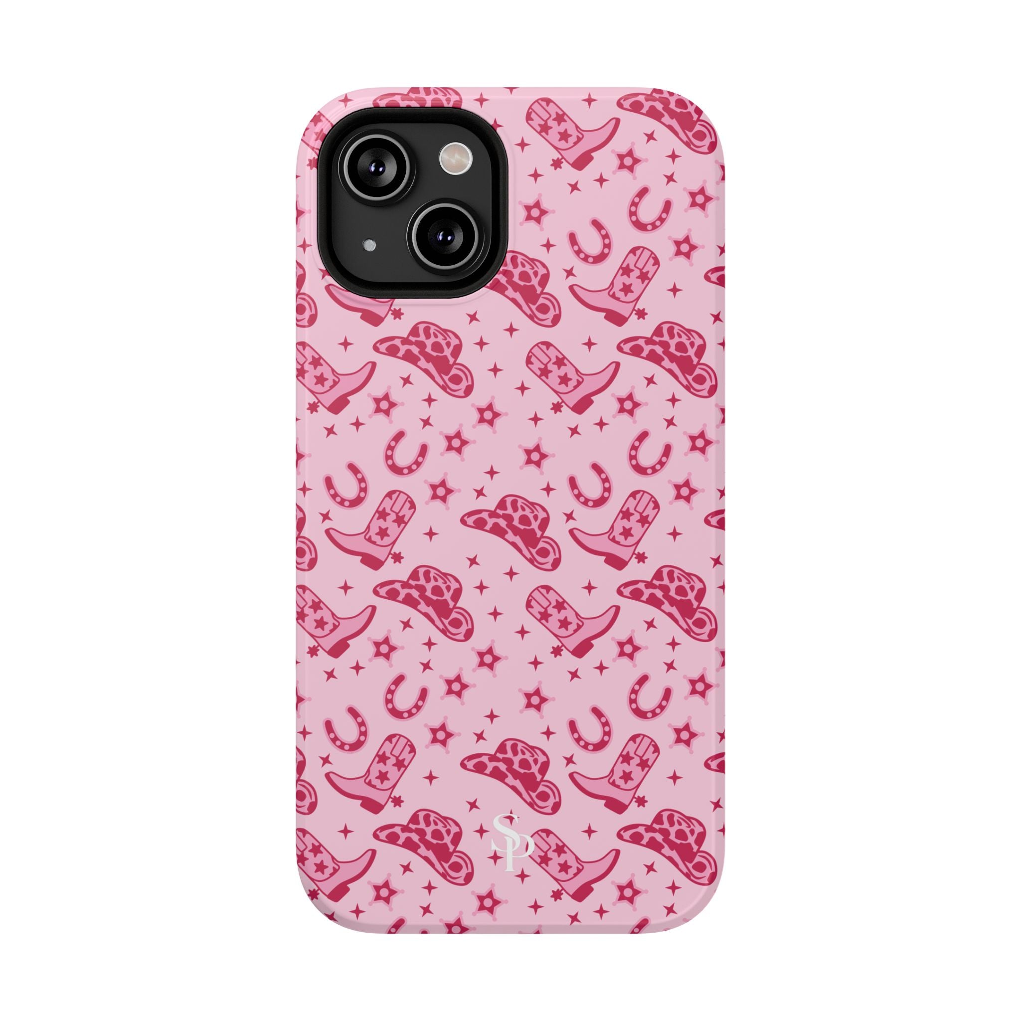 Pink Cowgirl Impact-Resistant Case
