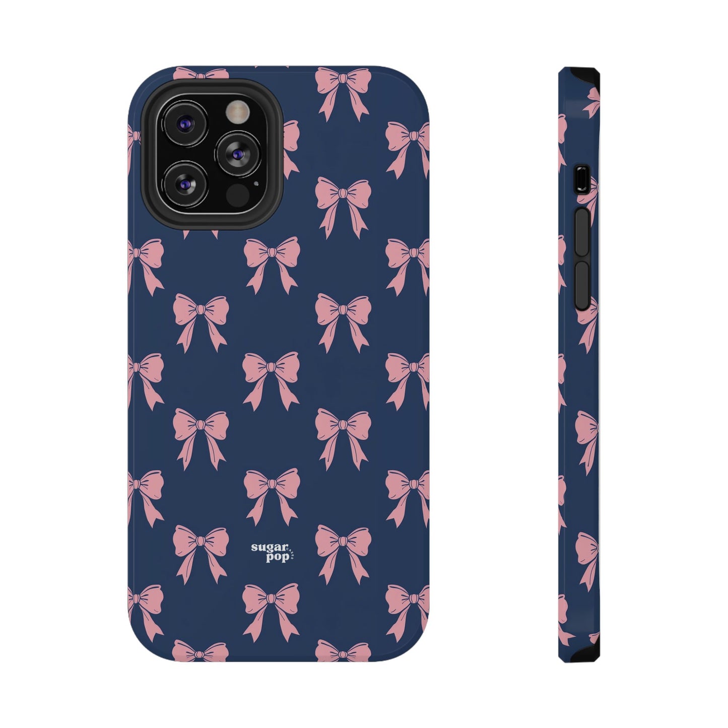 Chic Bow Impact-Resistant Phone Case