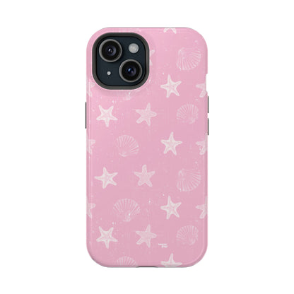 Pink Coastal Impact-Resistant Phone Case