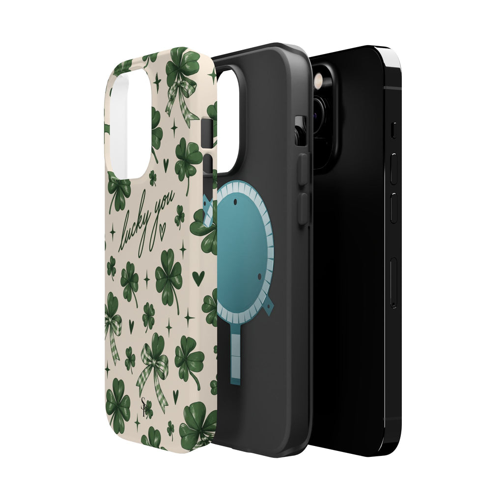 Lucky You Clover Magnetic Impact Phone Case