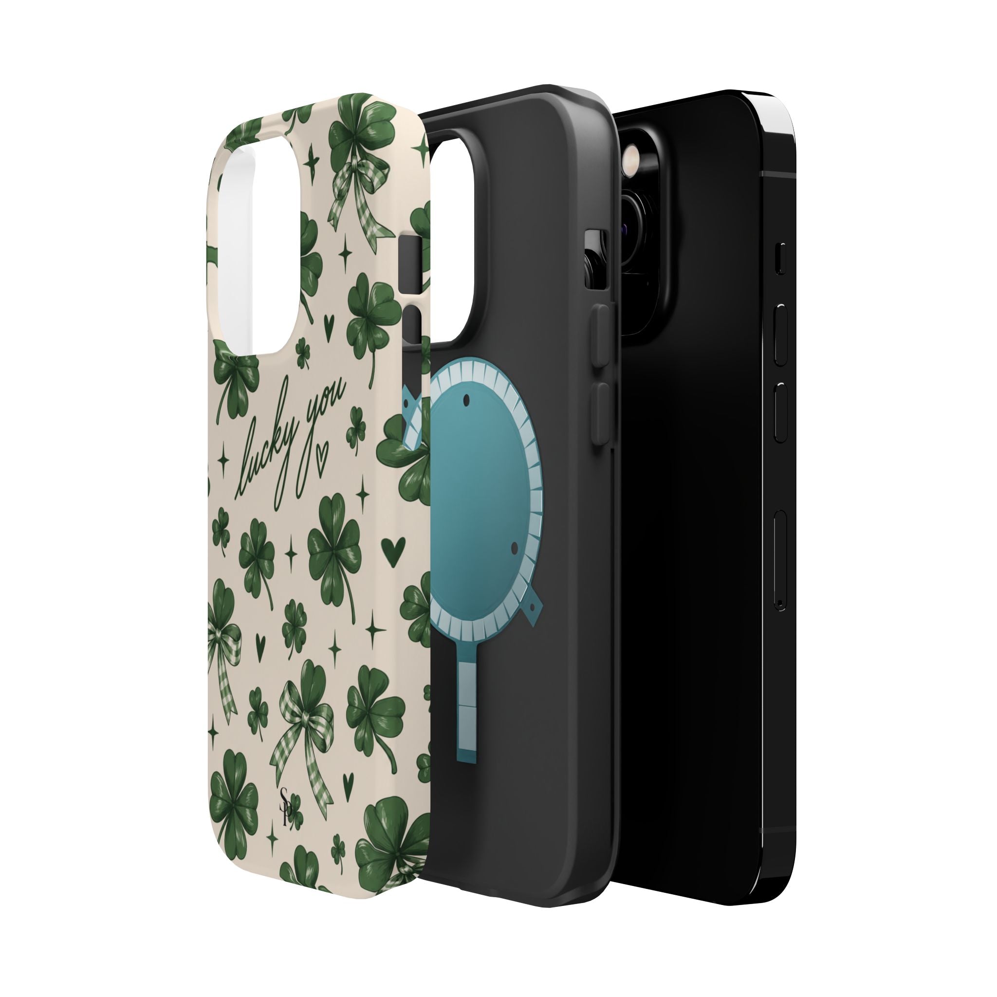 Lucky You Clover Magnetic Impact Phone Case