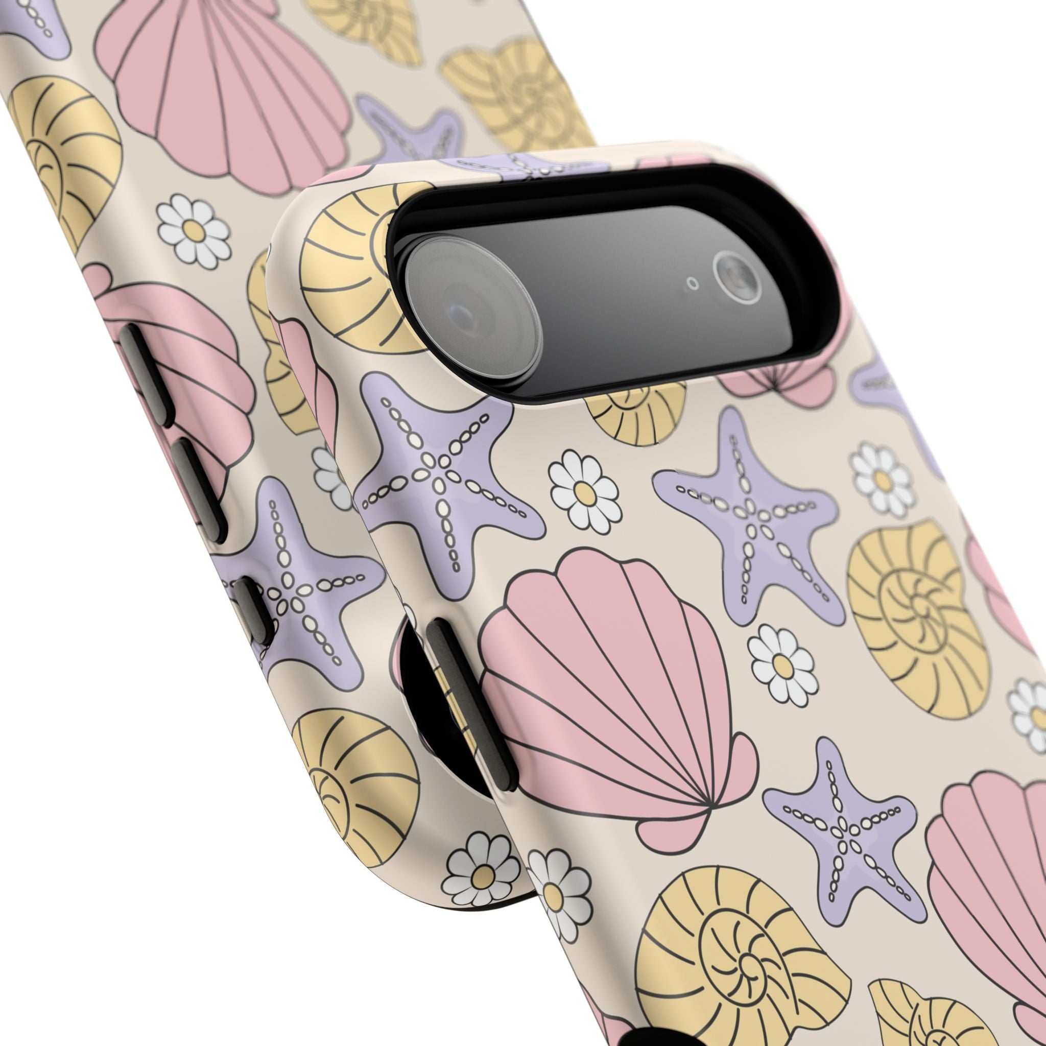 Coastal Shells Impact-Resistant Phone Case