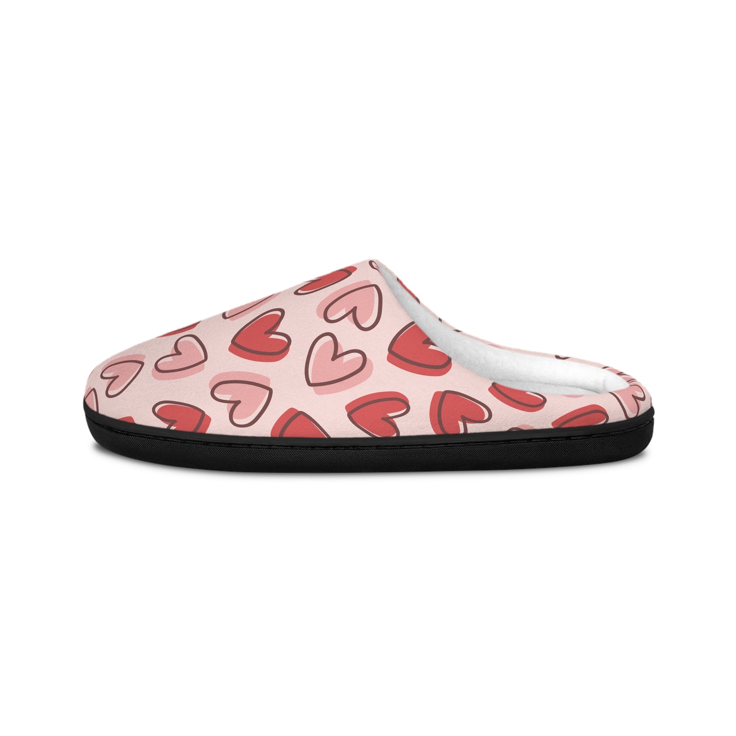 Heart Pattern Indoor Slippers - Perfect for Relaxation and Gift Giving