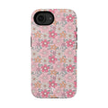 Pink Flowers Impact-Resistant Case