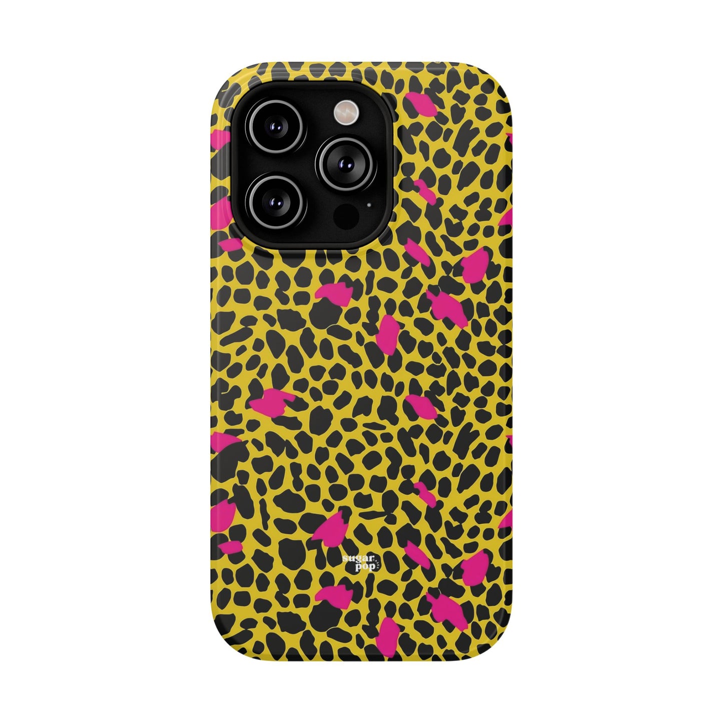 Leopard Print Impact-Resistant Phone Case