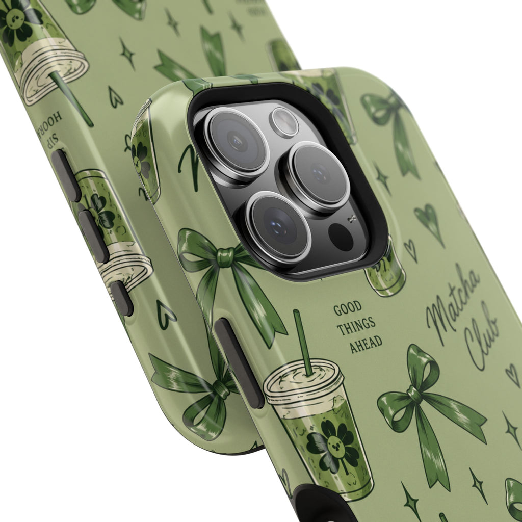 Matcha Club Magnetic Impact-Resistant Case