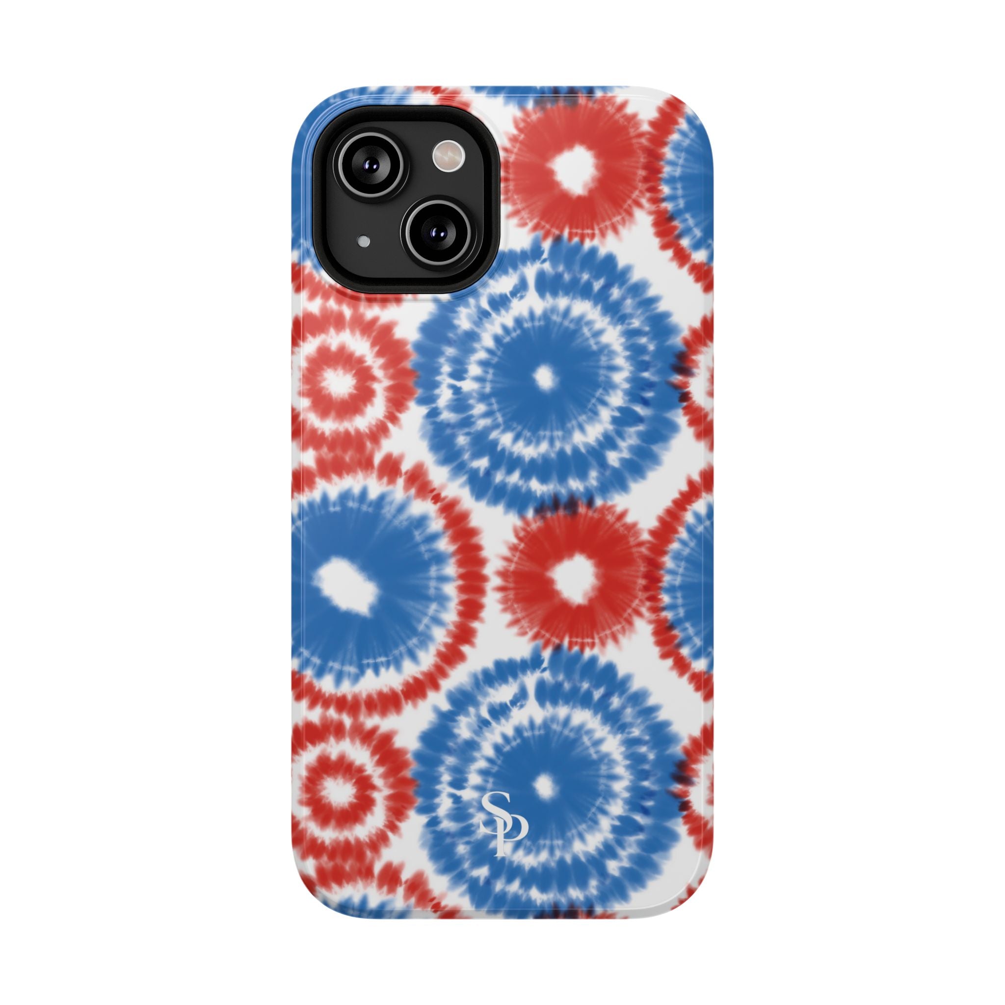 Patriotic Tie Dye Impact Resistant Phone Case