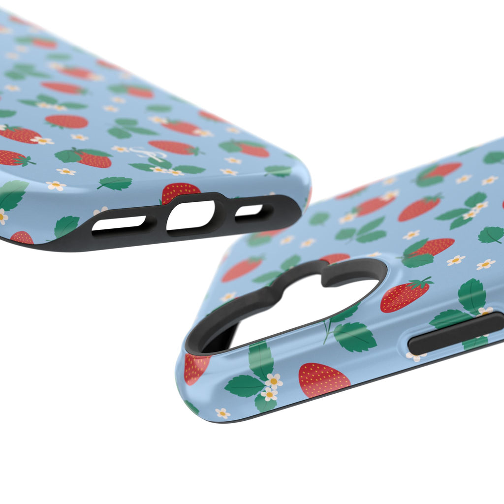 Strawberry Impact-Resistant Cases