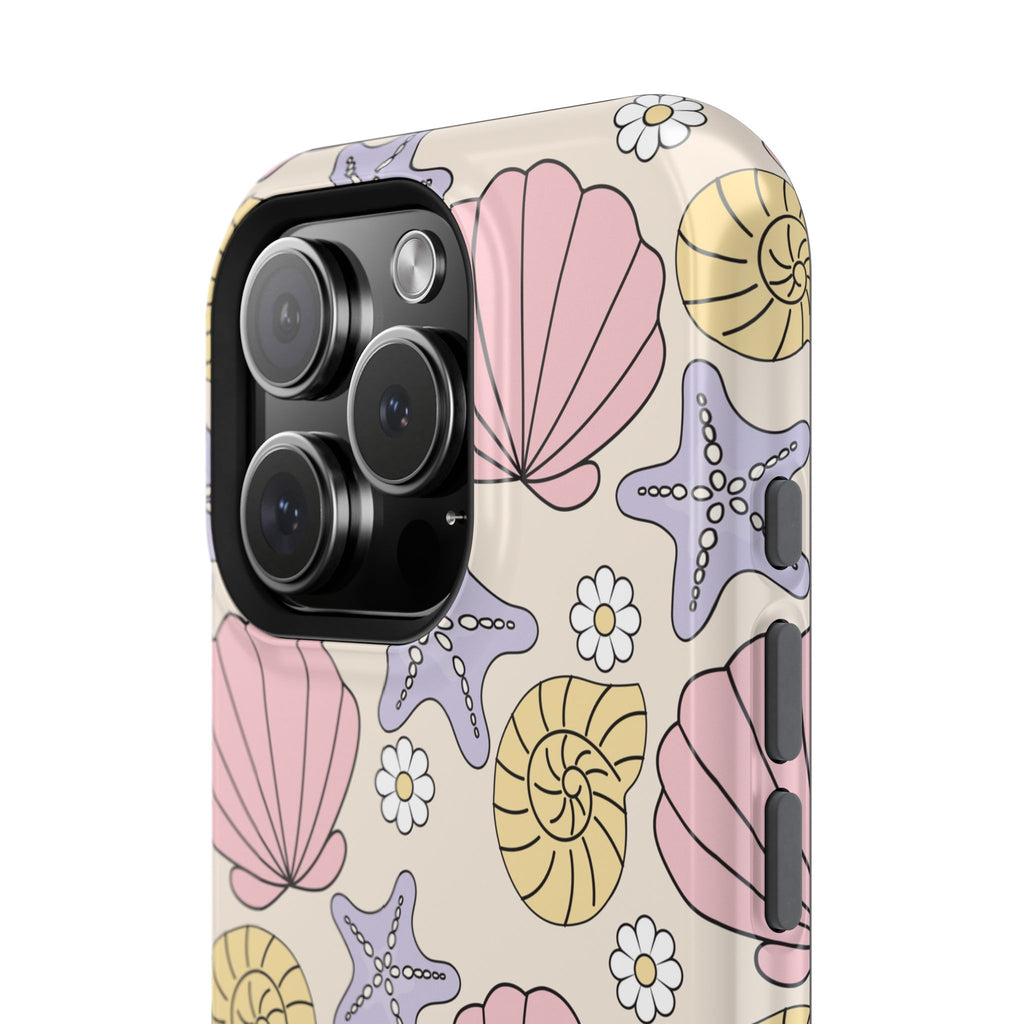 Coastal Shells Impact-Resistant Phone Case