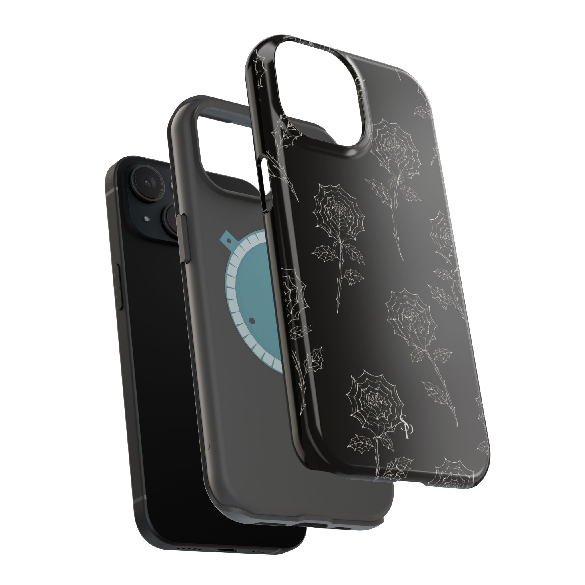Web of Roses Magnetic Impact-Resistant Phone Case