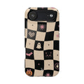 Halloween Checkerboard Magnetic Phone Case