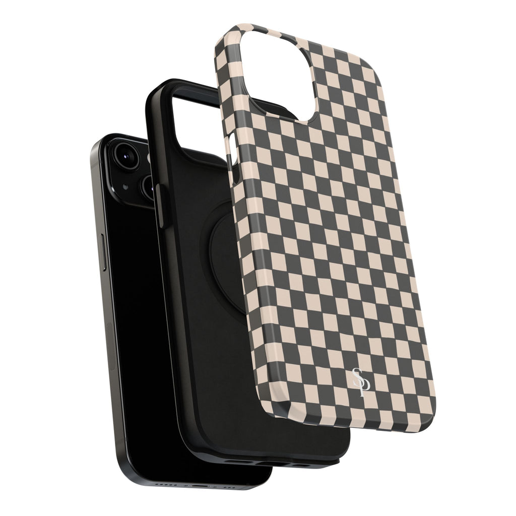 Checkerboard Impact-Resistant Case
