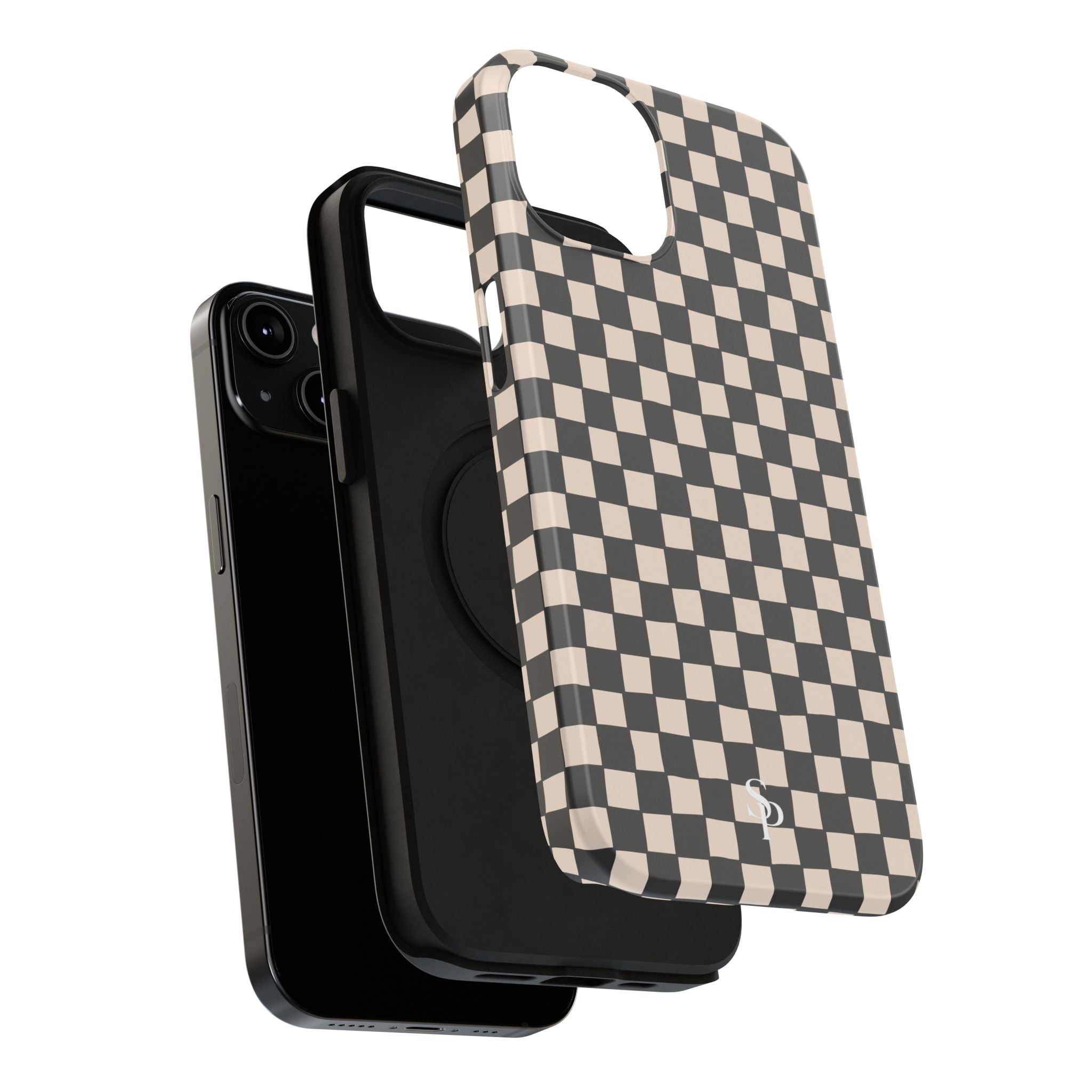Checkerboard Impact-Resistant Case