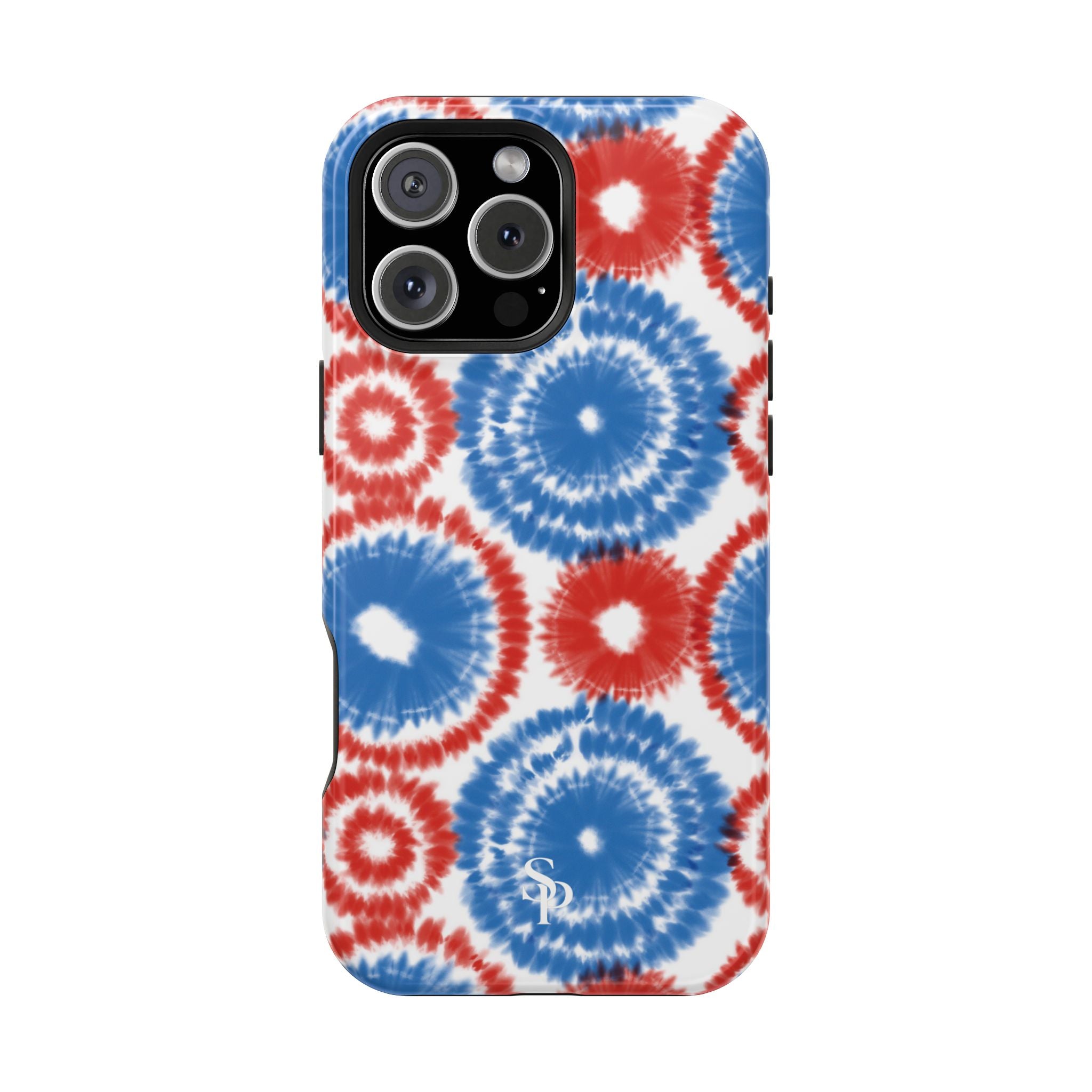 Patriotic Tie Dye Impact Resistant Phone Case