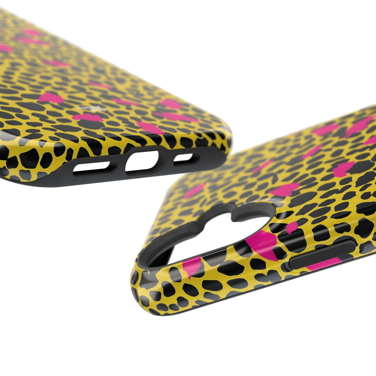 Leopard Print Impact-Resistant Phone Case