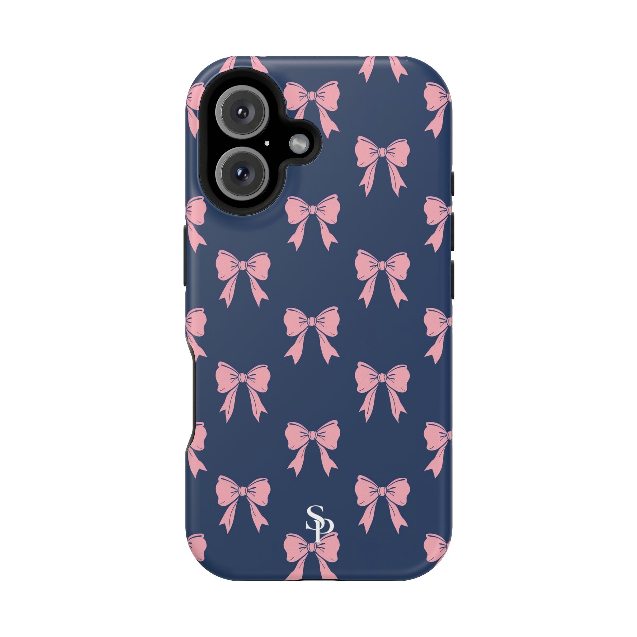Chic Bow Impact-Resistant Phone Case