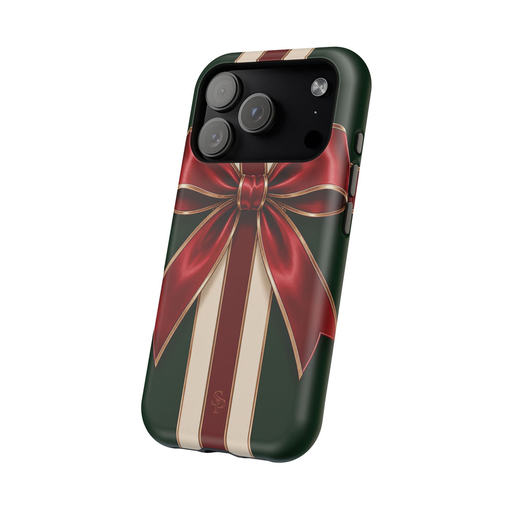 Christmas Gift Bow Magnetic Phone Case