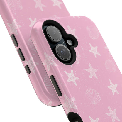 Pink Coastal Impact-Resistant Phone Case