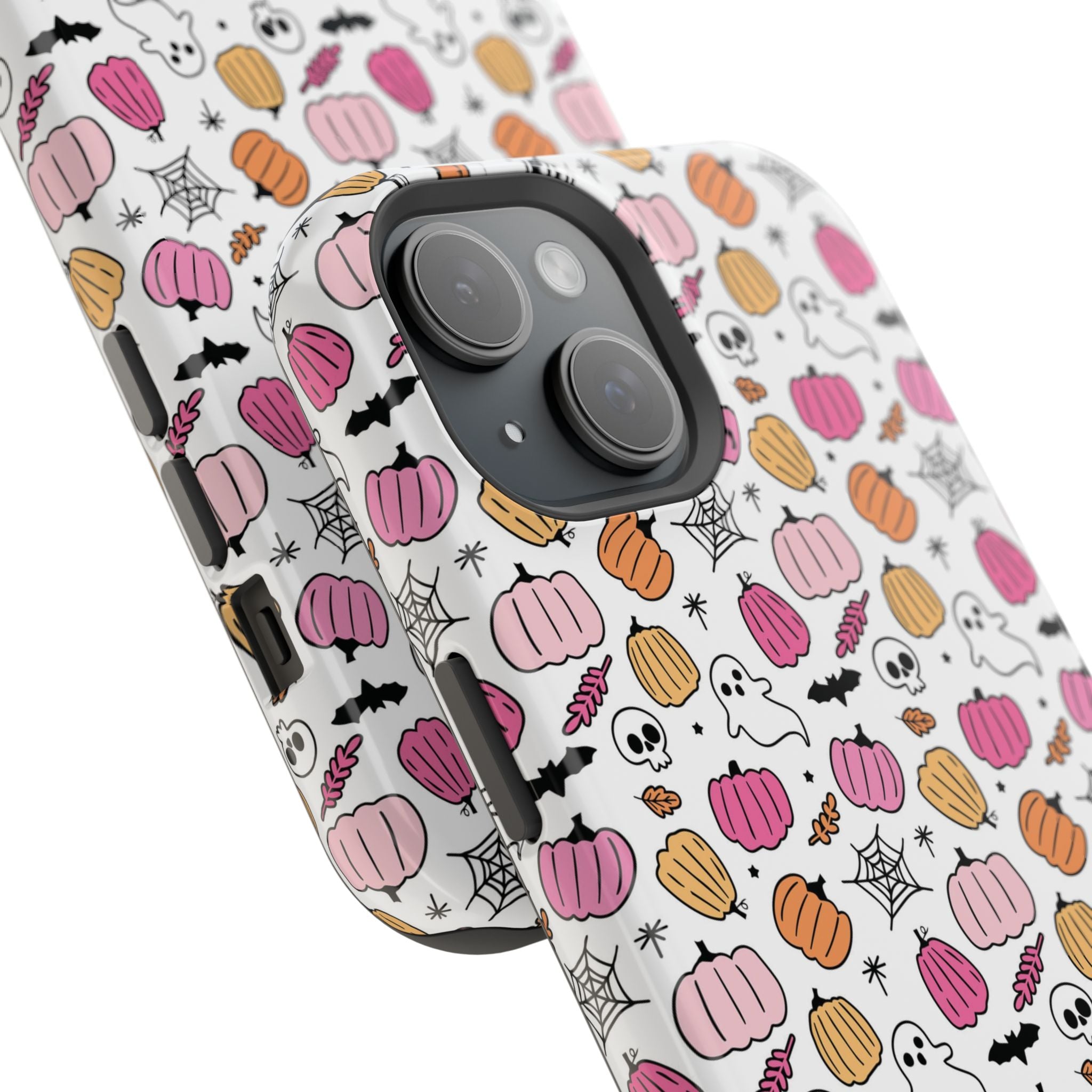 Pink Halloween Impact-Resistant Cases