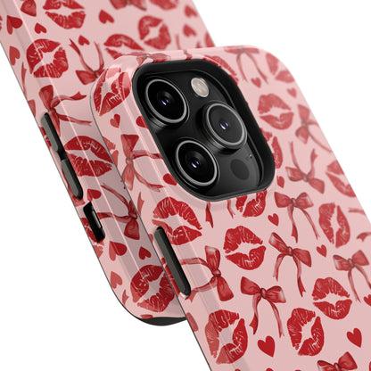 Bows & Kisses Impact-Resistant Case