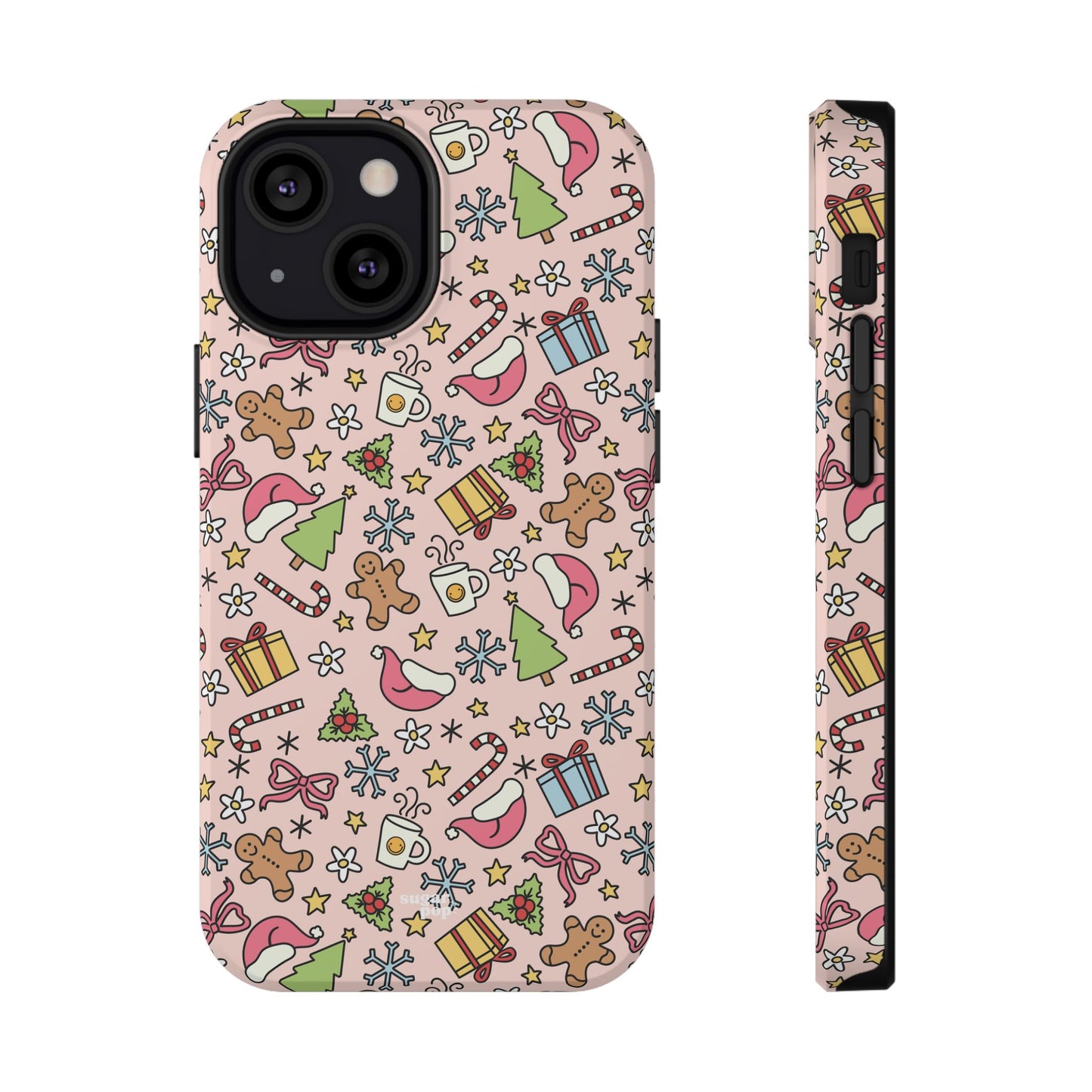 Festive Holiday Phone Case - Impact-Resistant Design for Christmas Cheer