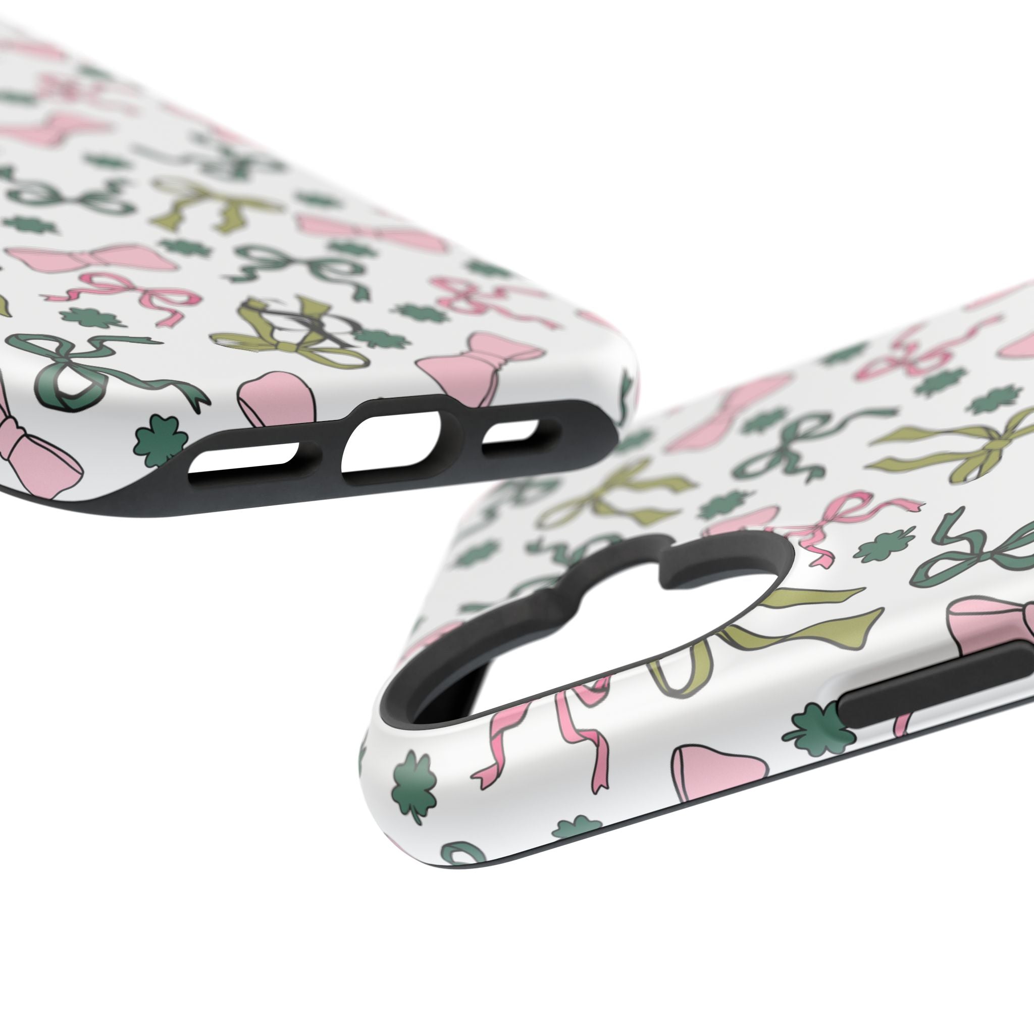 Bows and Shamrocks Magnetic Phone Case