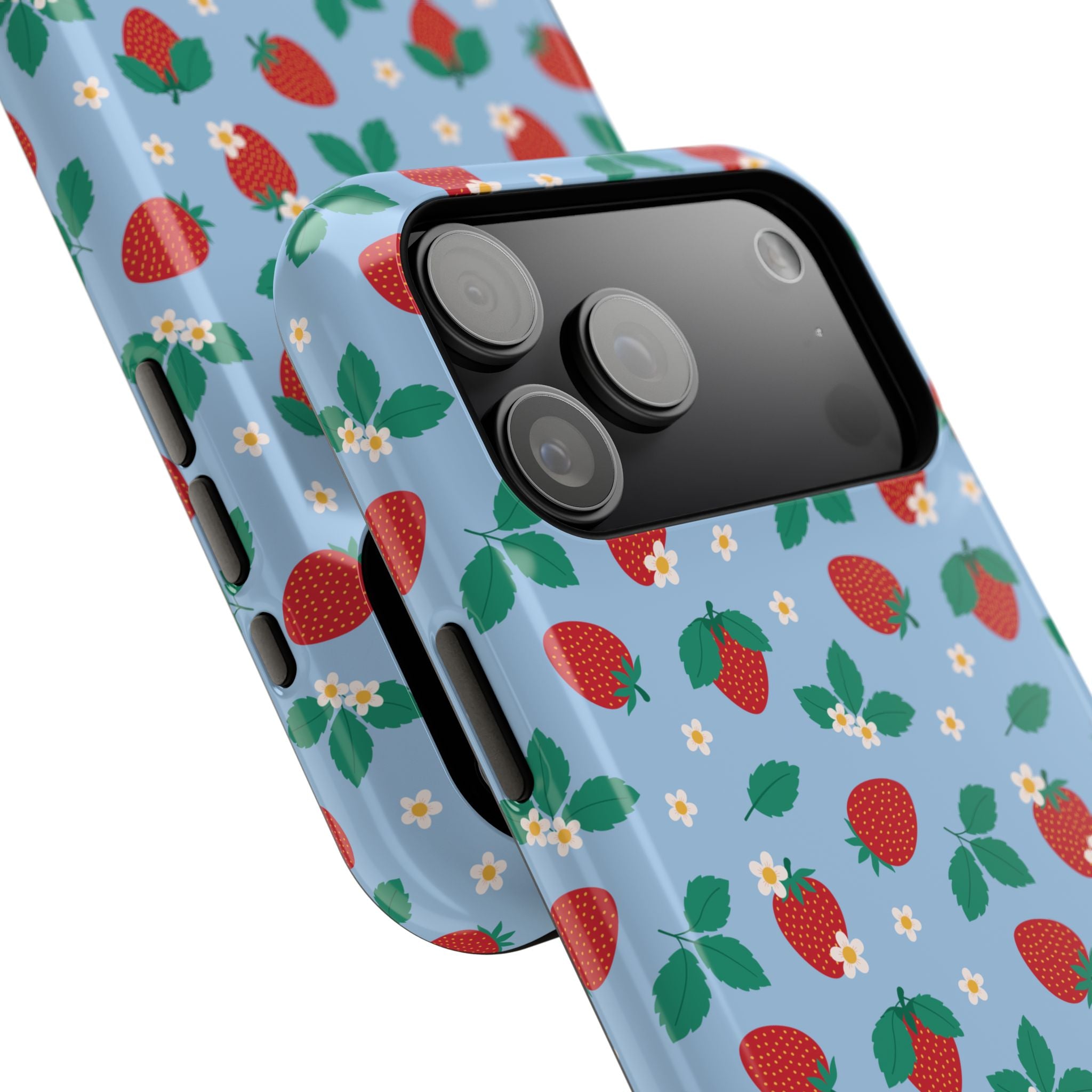 Strawberry Impact-Resistant Cases