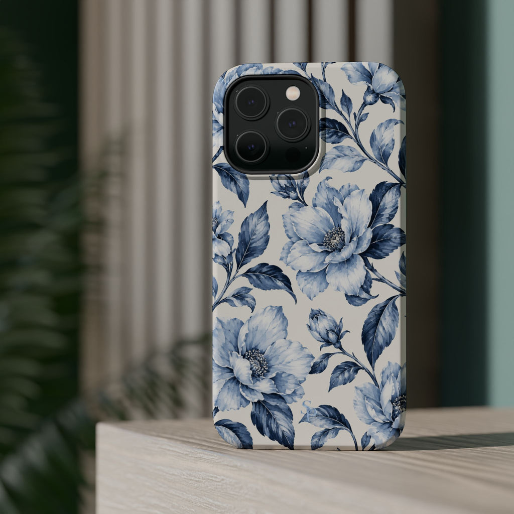 Glacier Floral Magnetic Phone Case