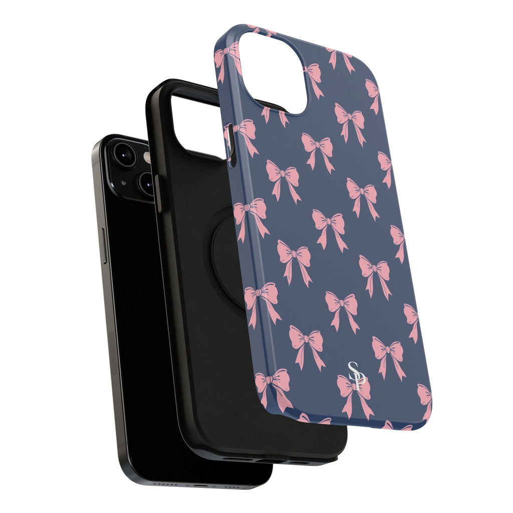 Chic Bow Impact-Resistant Phone Case