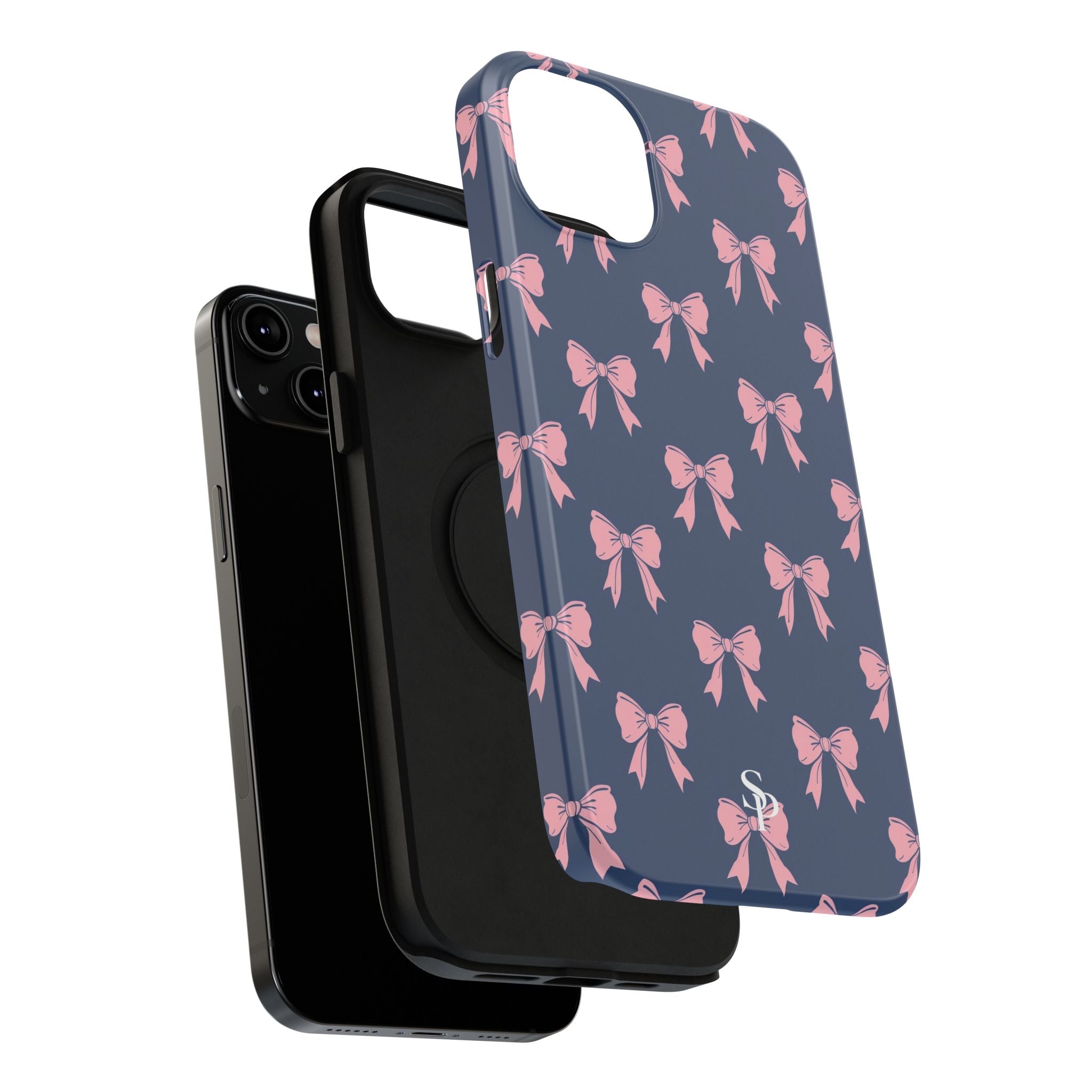Chic Bow Impact-Resistant Phone Case
