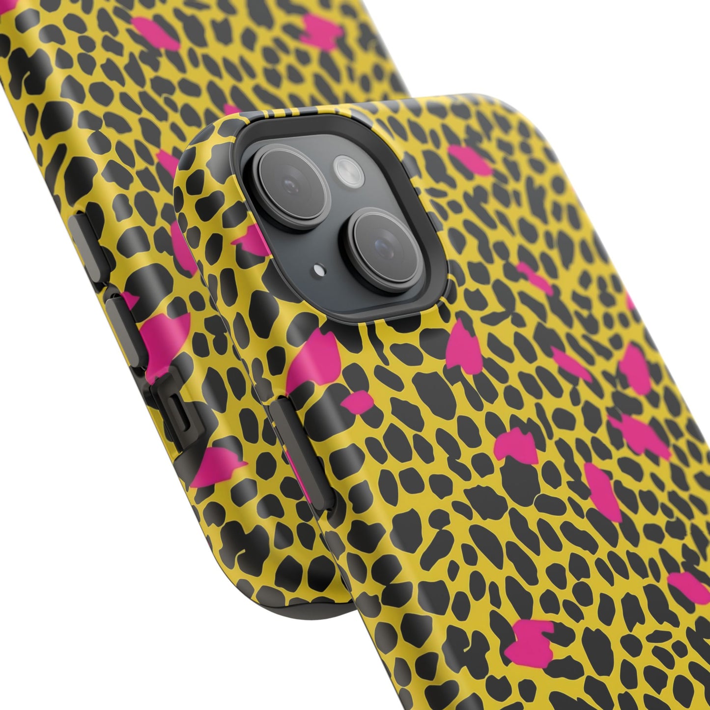 Leopard Print Impact-Resistant Phone Case