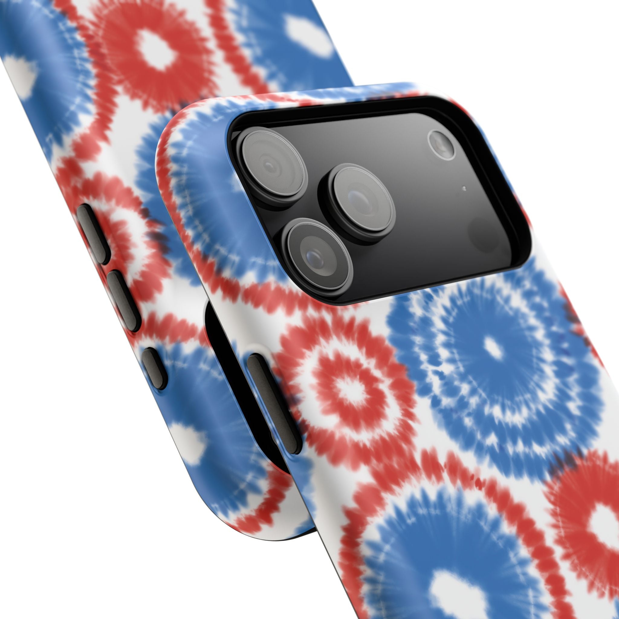 Patriotic Tie Dye Impact Resistant Phone Case