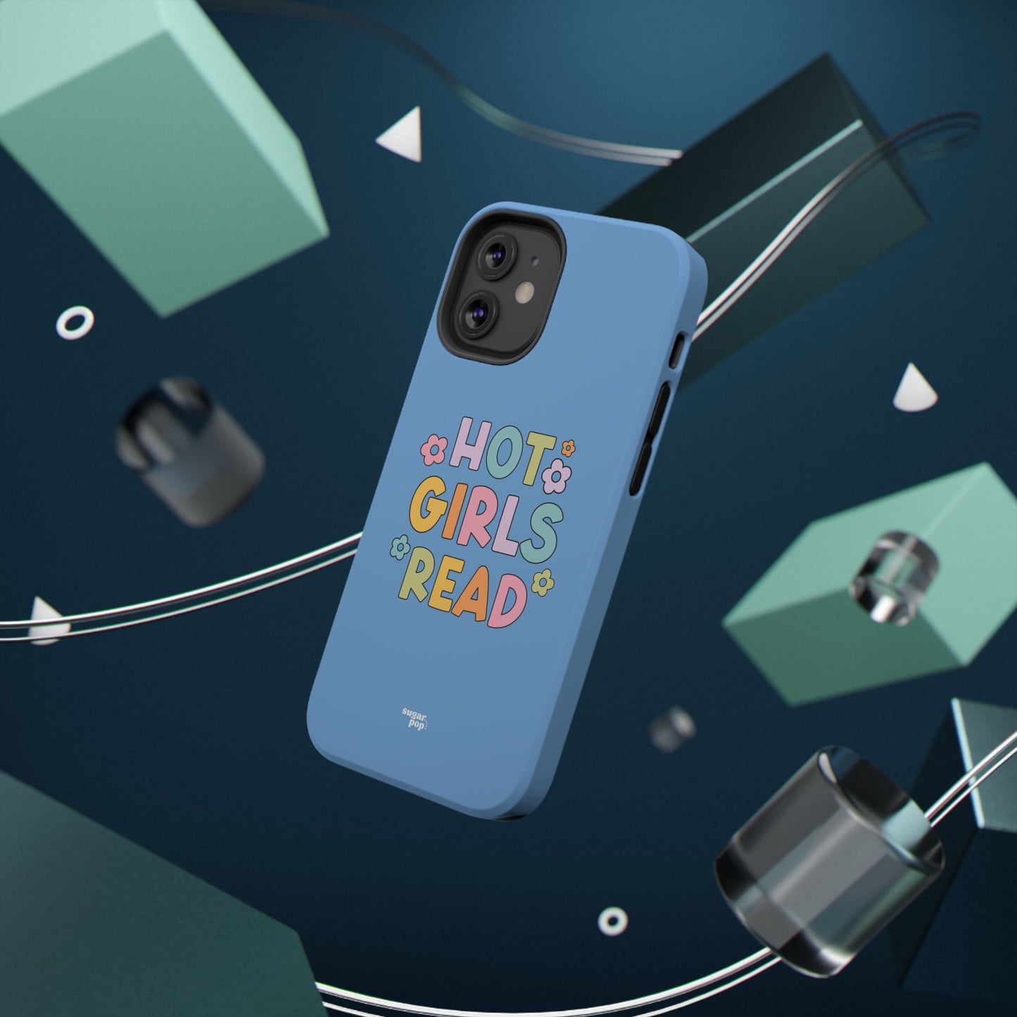 Hot Girls Read Impact-Resistant Phone Case - Design for Book Lovers