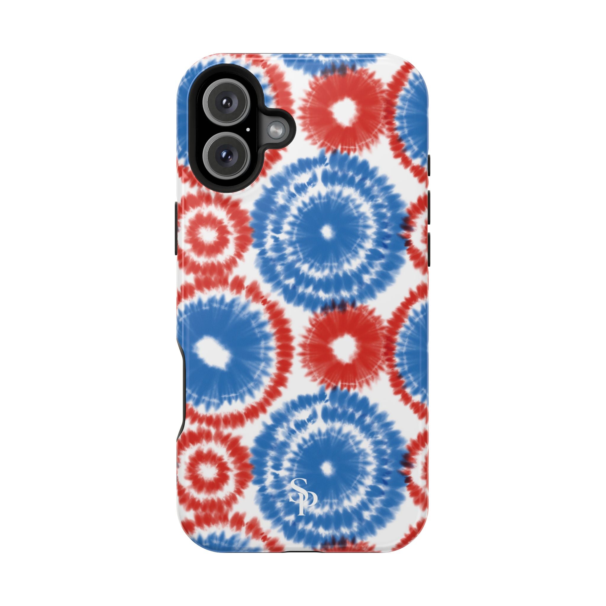 Patriotic Tie Dye Impact Resistant Phone Case
