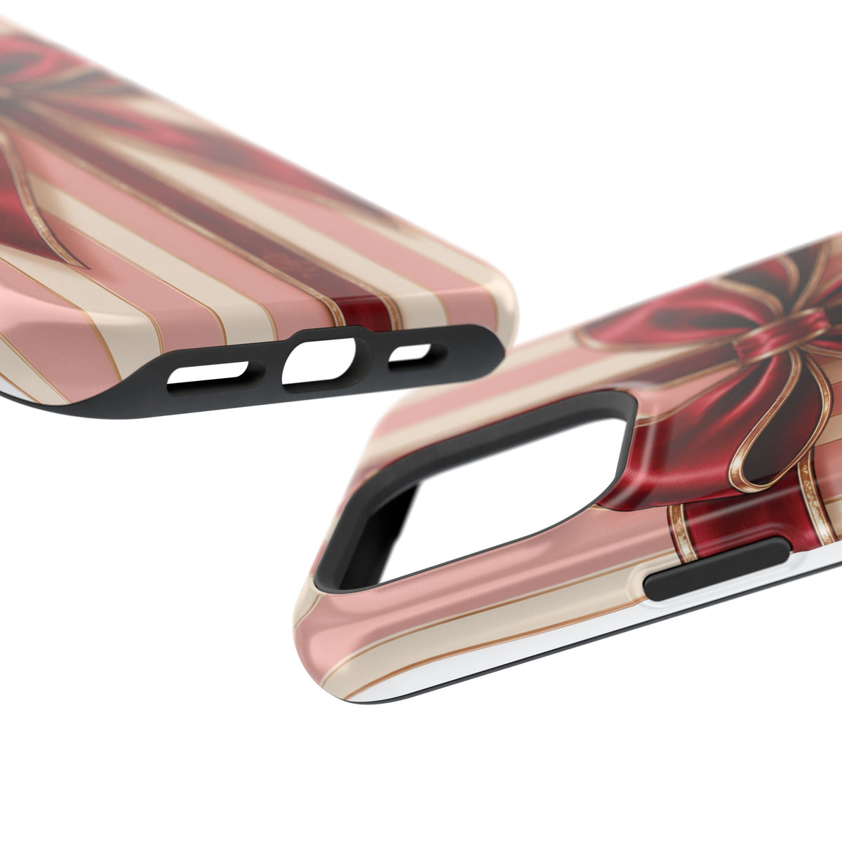 Red Bow Gift Wrap Magnetic Phone Case