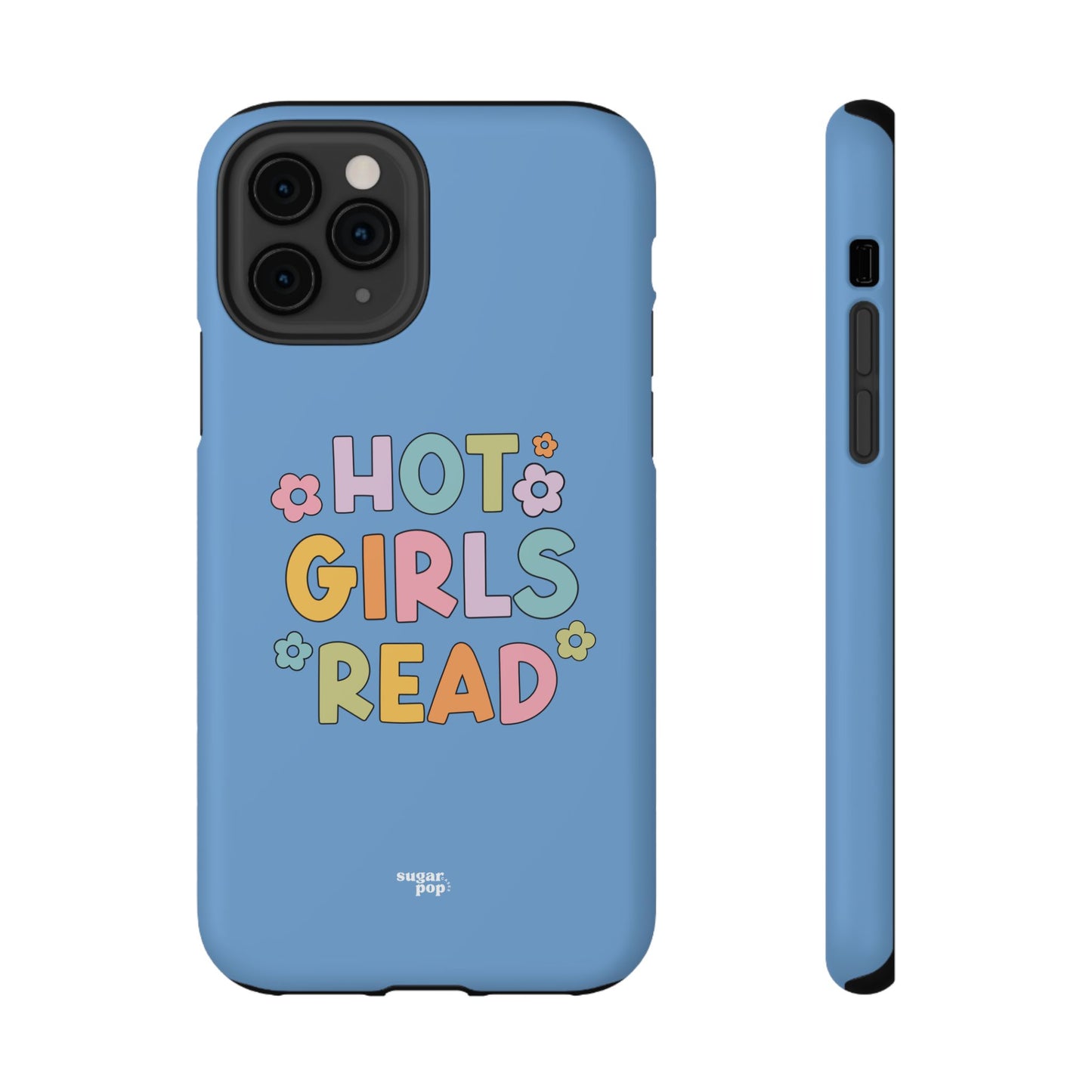 Hot Girls Read Impact-Resistant Phone Case - Design for Book Lovers