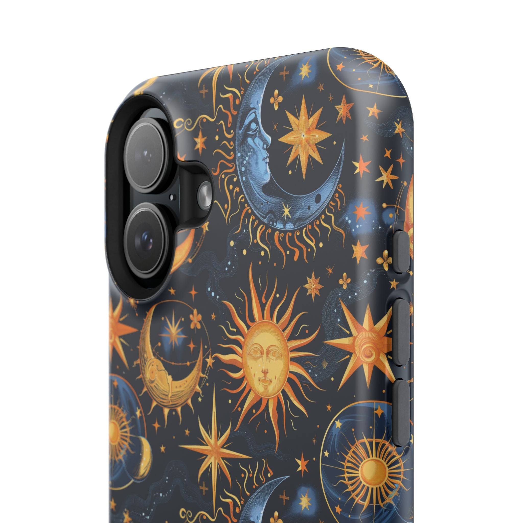 Celestial Sun and Moon Impact-Resistant Phone Case