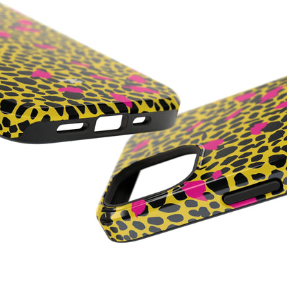 Leopard Print Impact-Resistant Phone Case