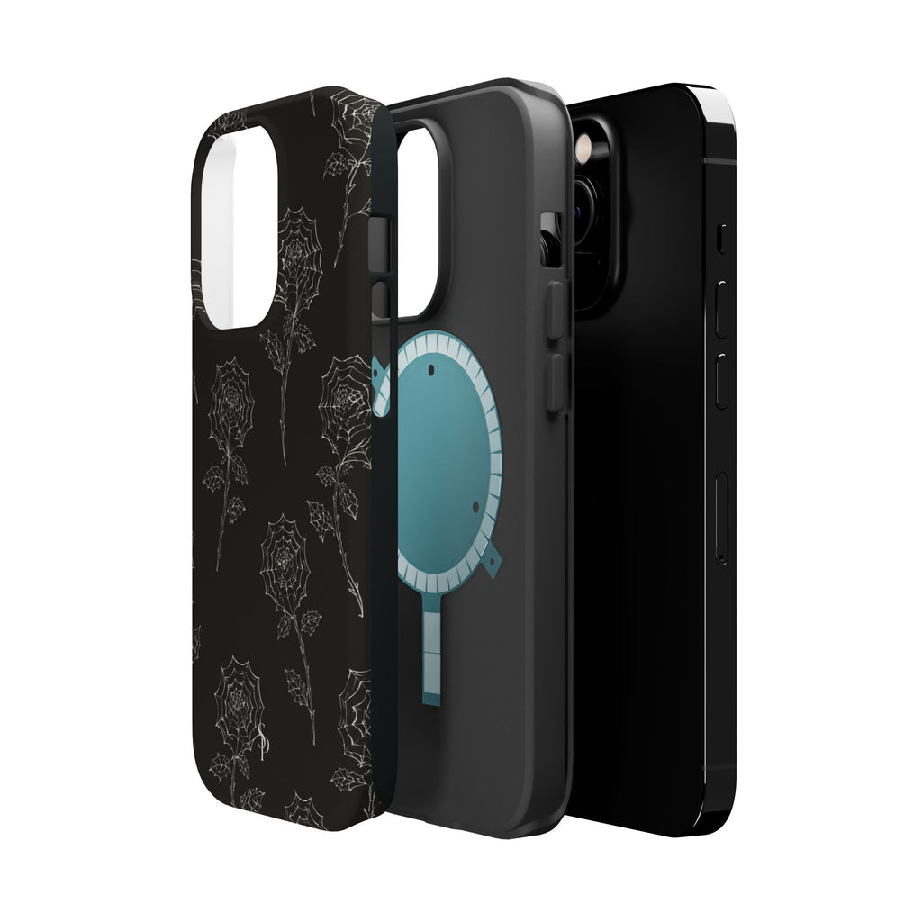 Web of Roses Magnetic Impact-Resistant Phone Case