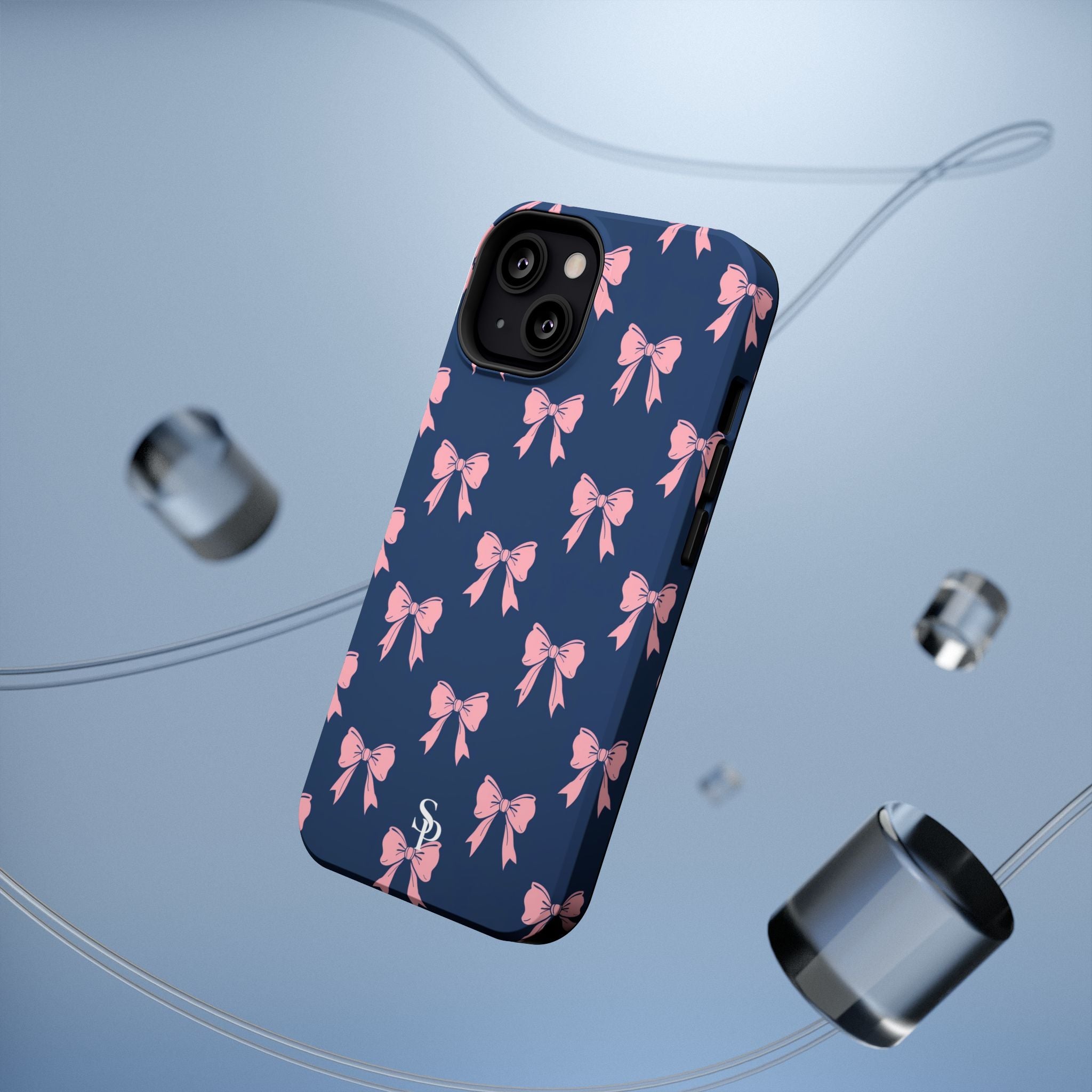 Chic Bow Impact-Resistant Phone Case