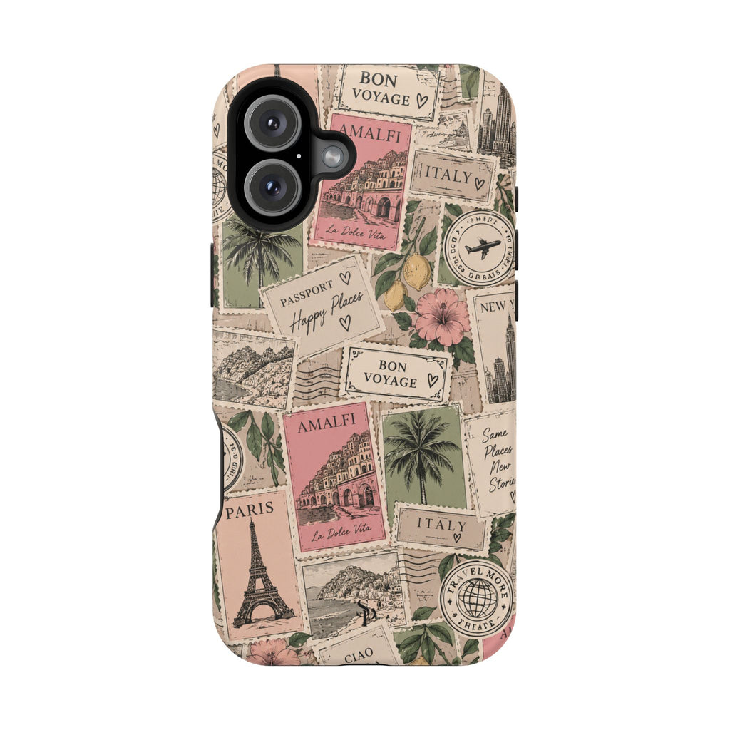 Travel Passport Stamp Magnetic Case