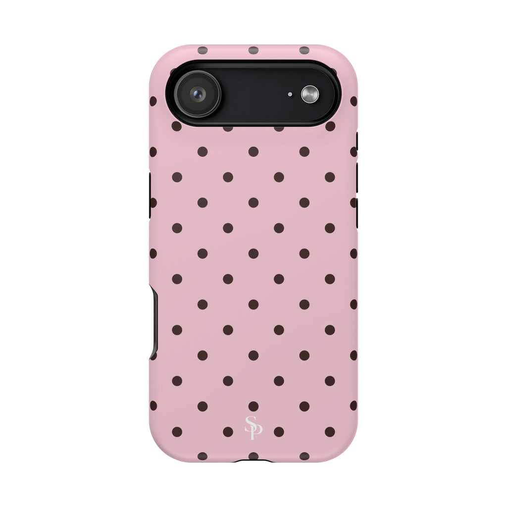 Pink Polka Dot Magnetic Case
