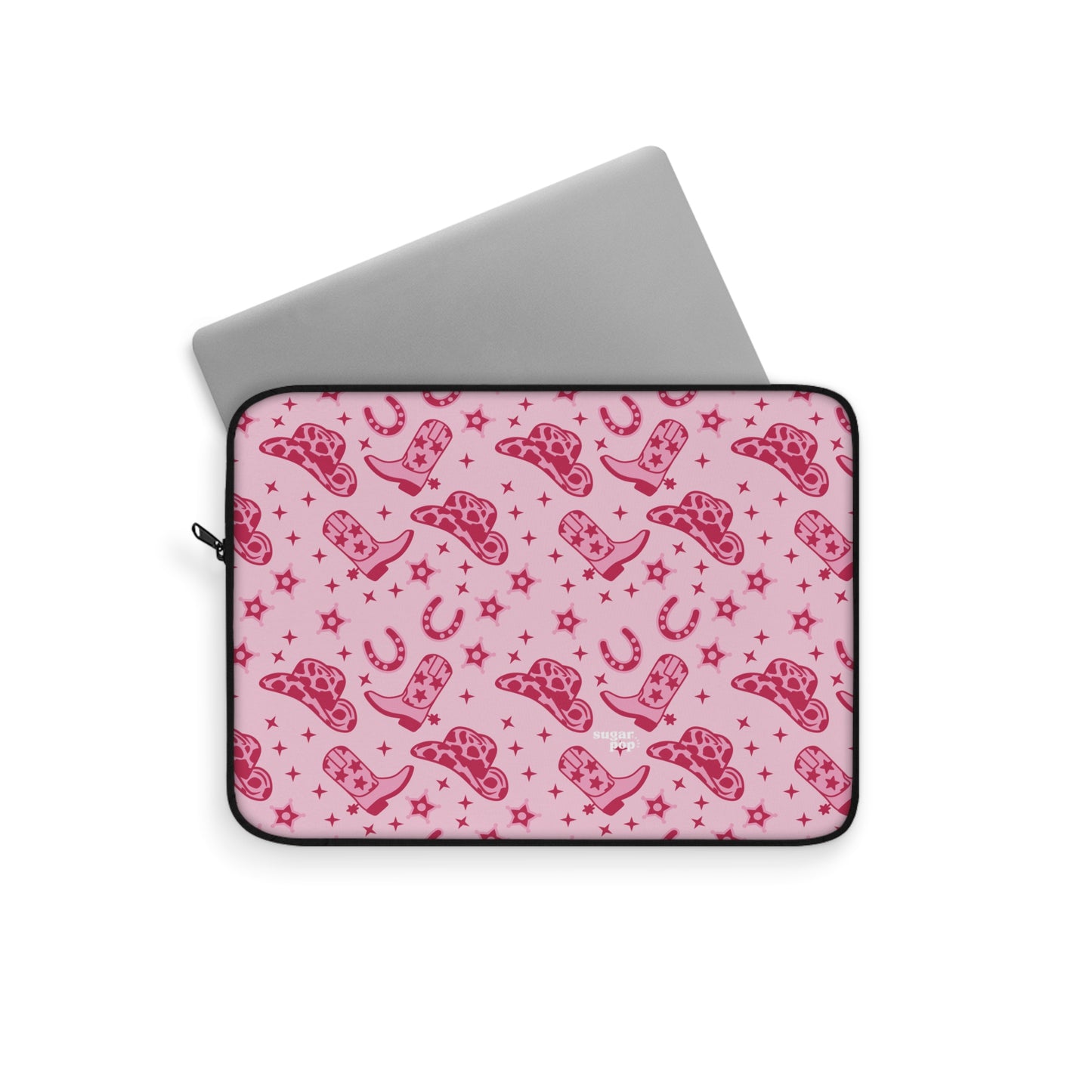 Pink Cowgirl Laptop Sleeve