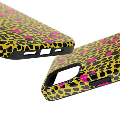 Leopard Print Impact-Resistant Phone Case