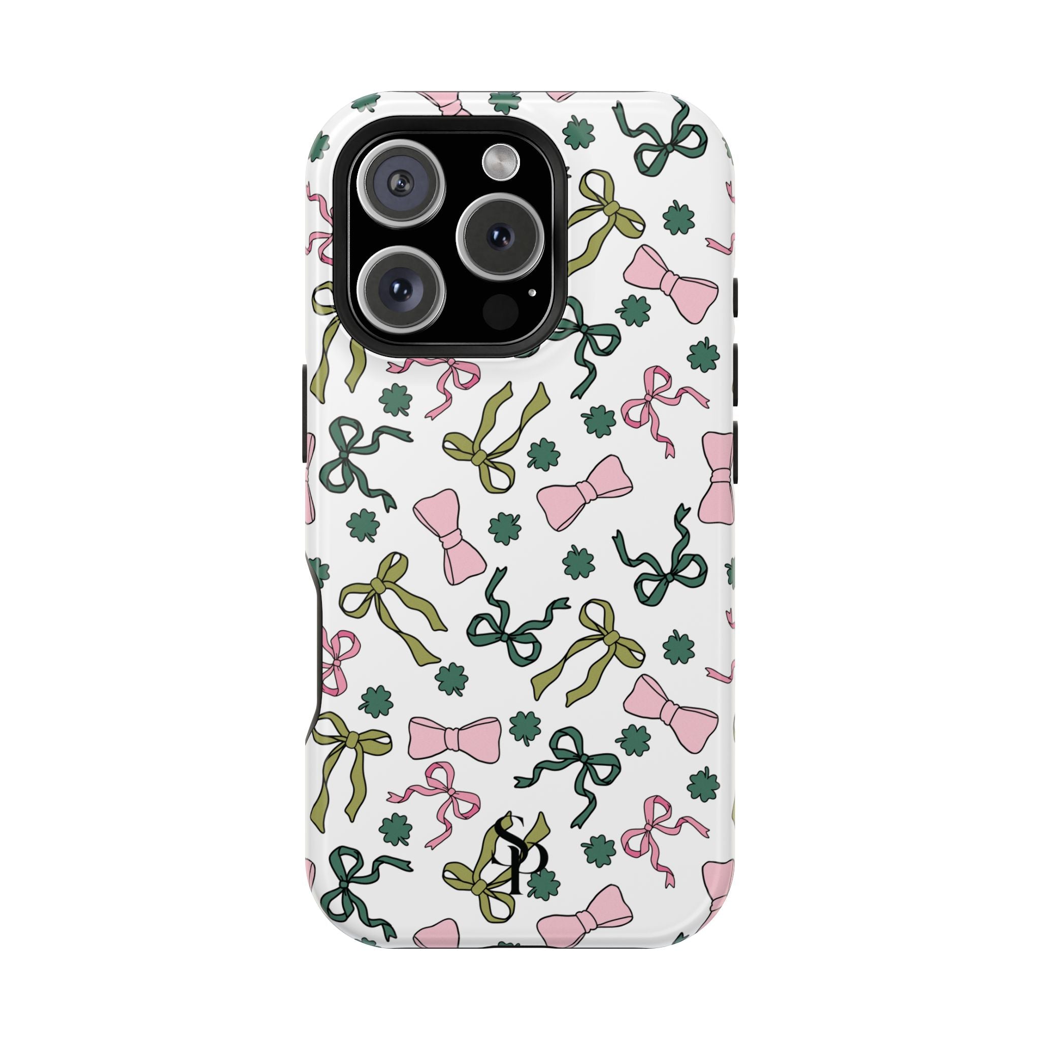 Bows and Shamrocks Magnetic Phone Case