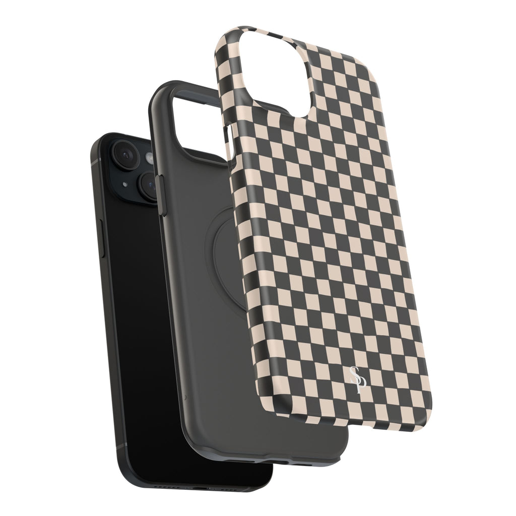 Checkerboard Impact-Resistant Case