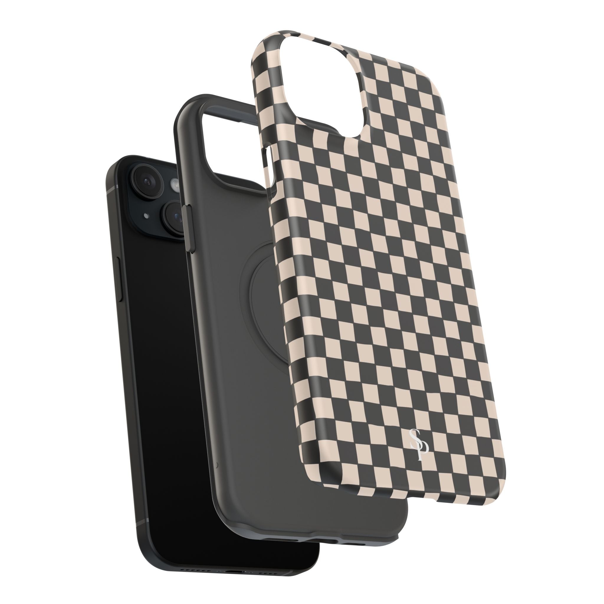 Checkerboard Impact-Resistant Case