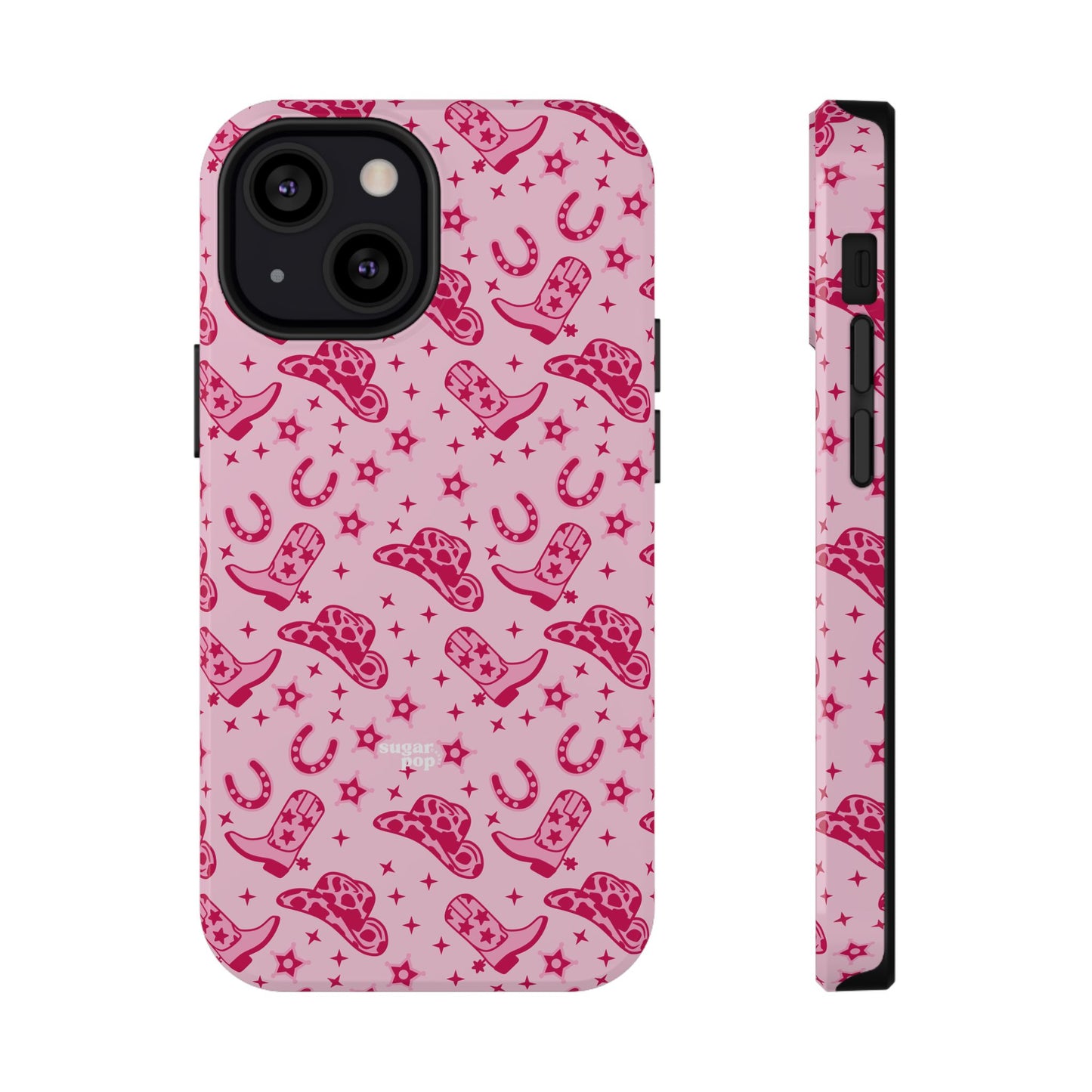 Pink Cowgirl Impact-Resistant Case